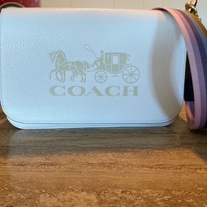Coach Jes Messenger Crossbody Colorblock. NWOT. NEVER USED. Kept on shelf